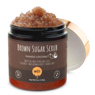 Tropical Glo Brown Sugar Shimmer Scrub - Mango Coconut