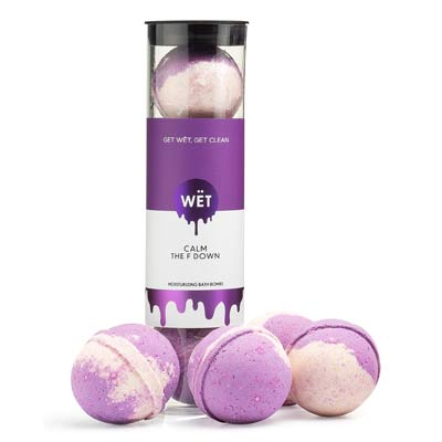 Bath Bomb Barrel 4 Pack - Calm The F Down